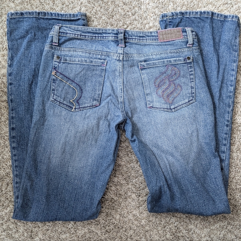 Rocawear low rise flaire jeans